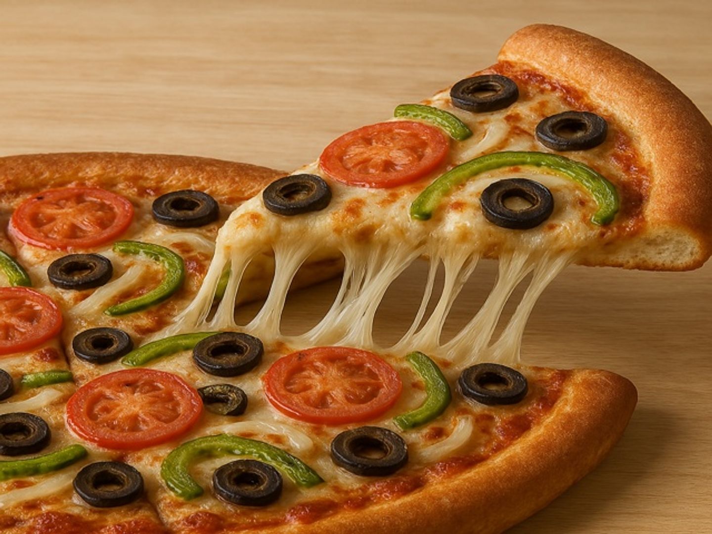 Vegetable Pizza - Large   10 Slices