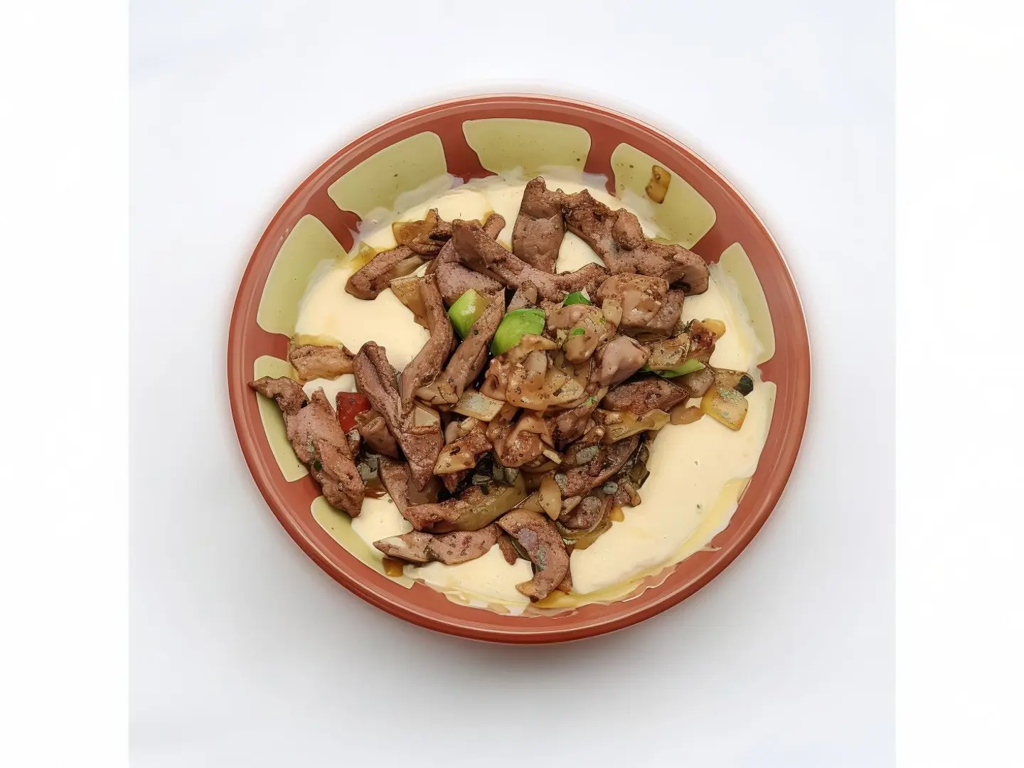 Liver With Hummus