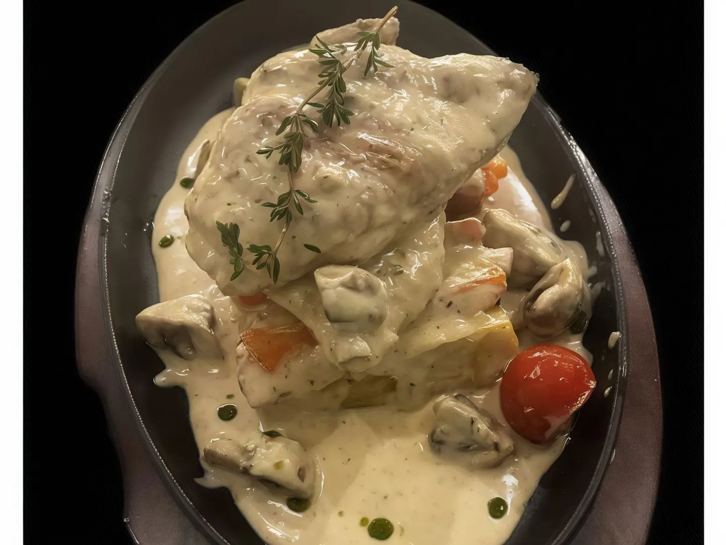Italian Chicken With Mushrooms