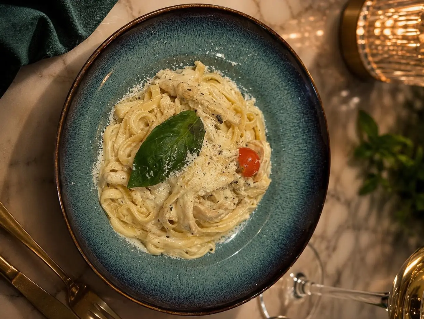 Chicken Alfredo Pasta