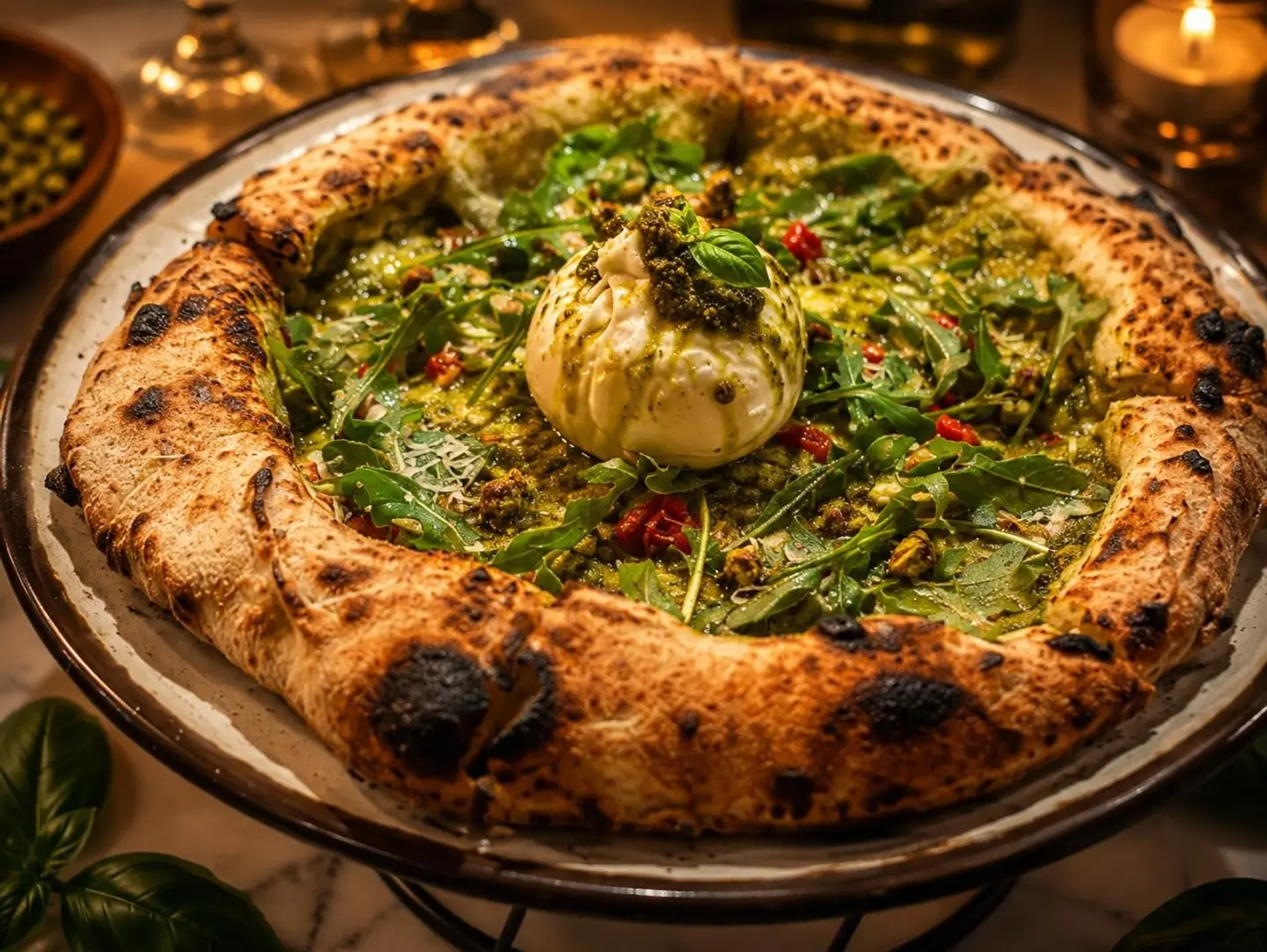 Burrata Pizza