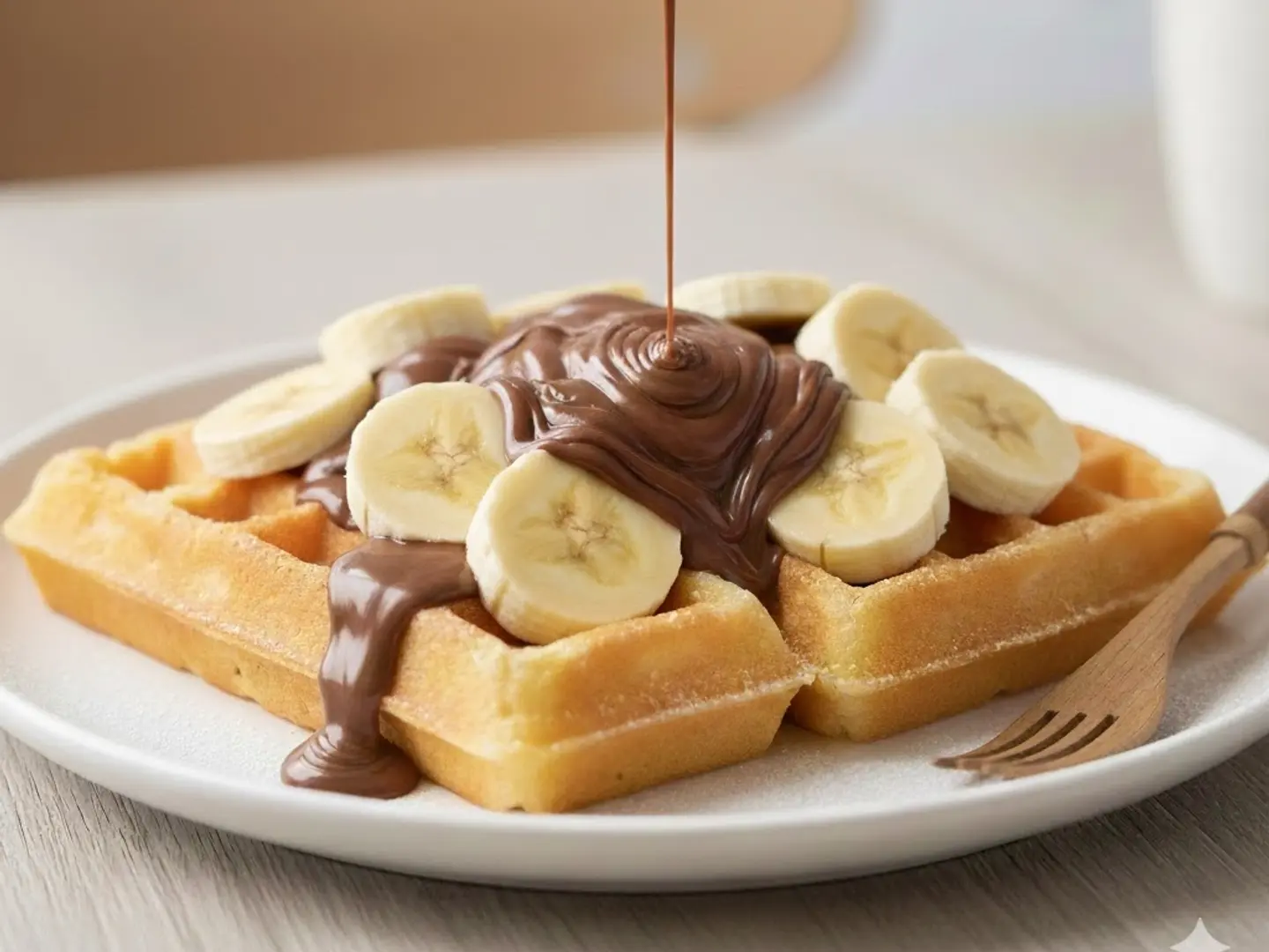 Crazy Waffle, Nutella, Banana