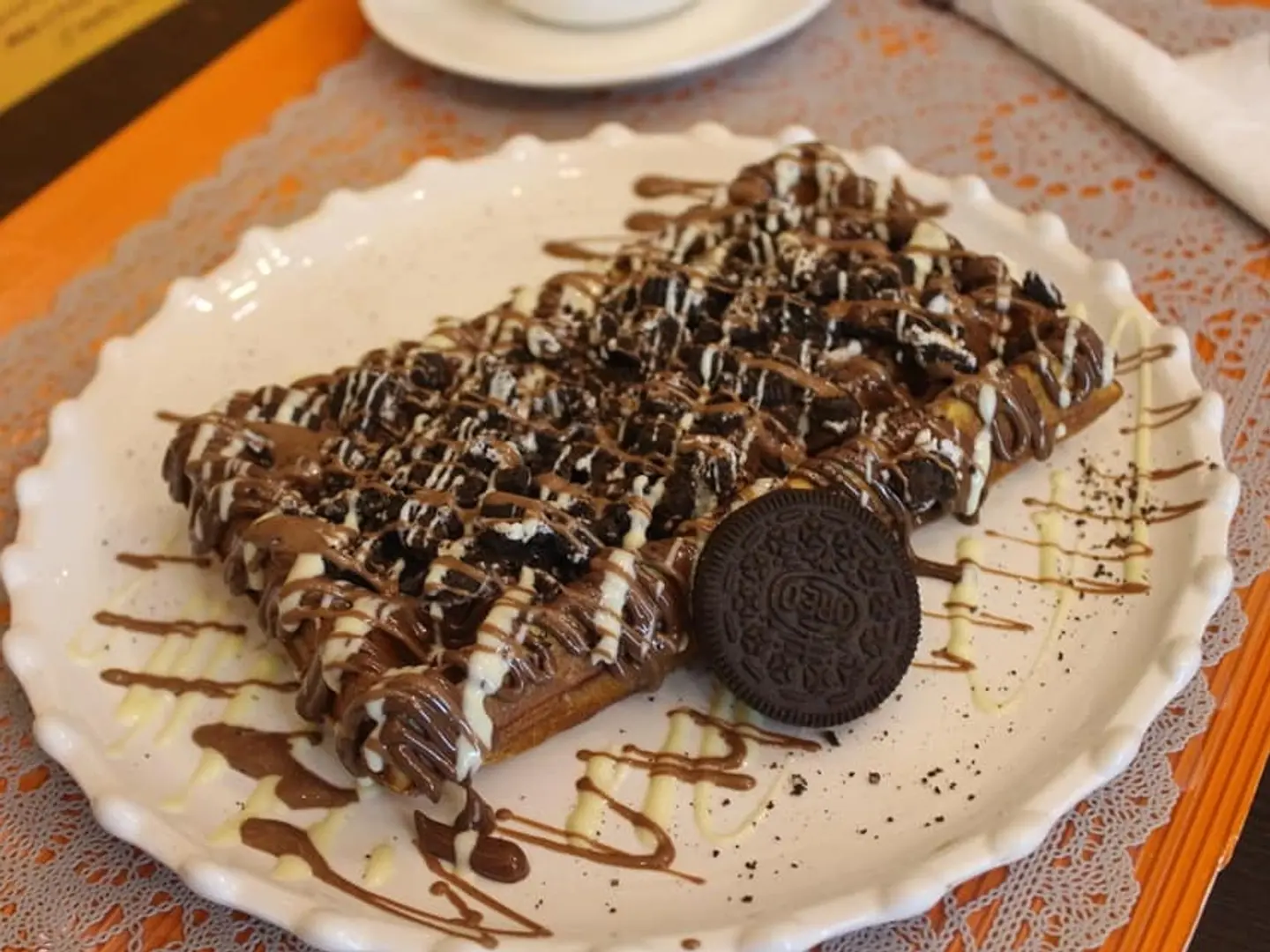 Crazy Waffle Nutella Oreo