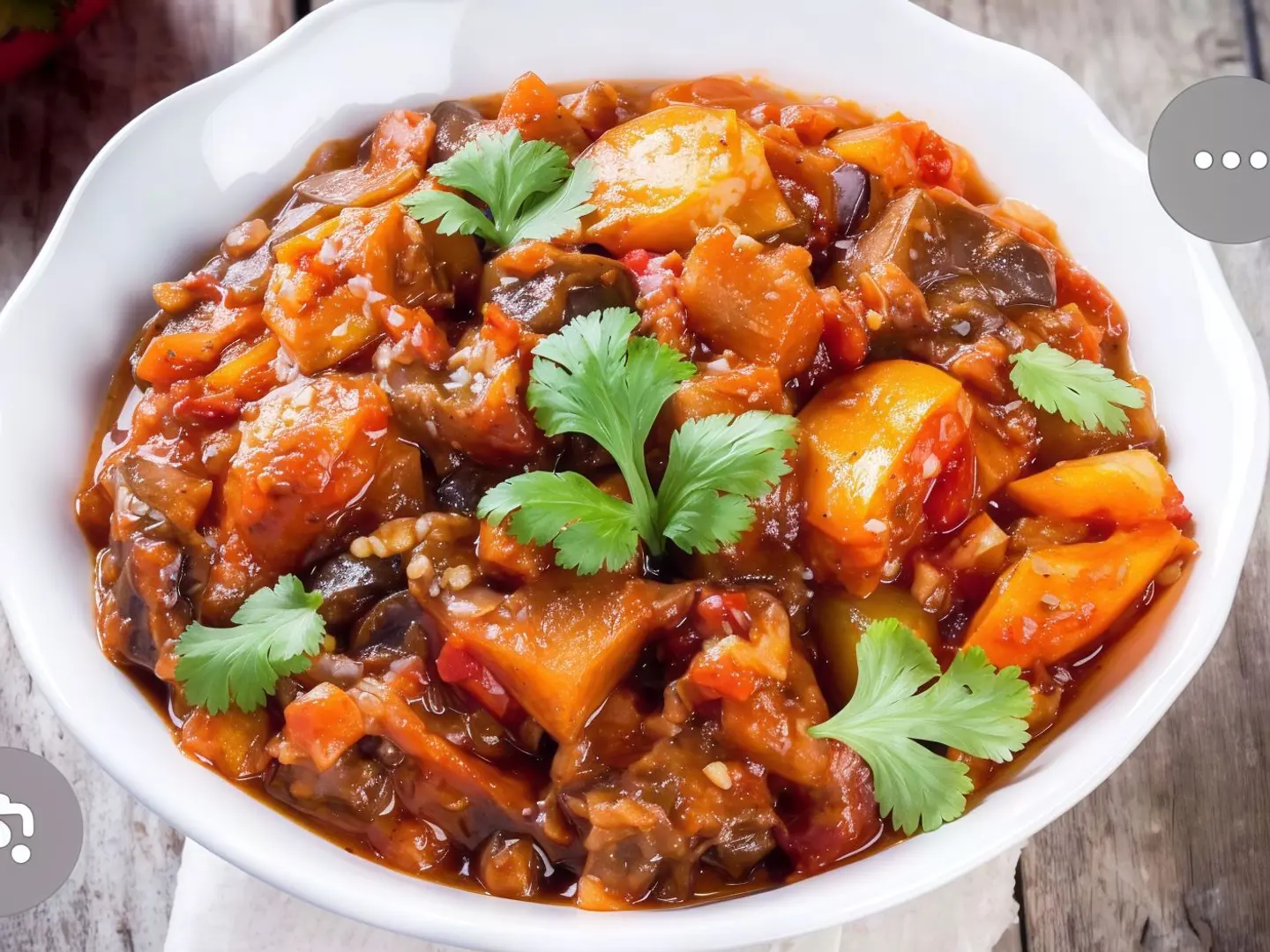 Eggplant And Potato Stew