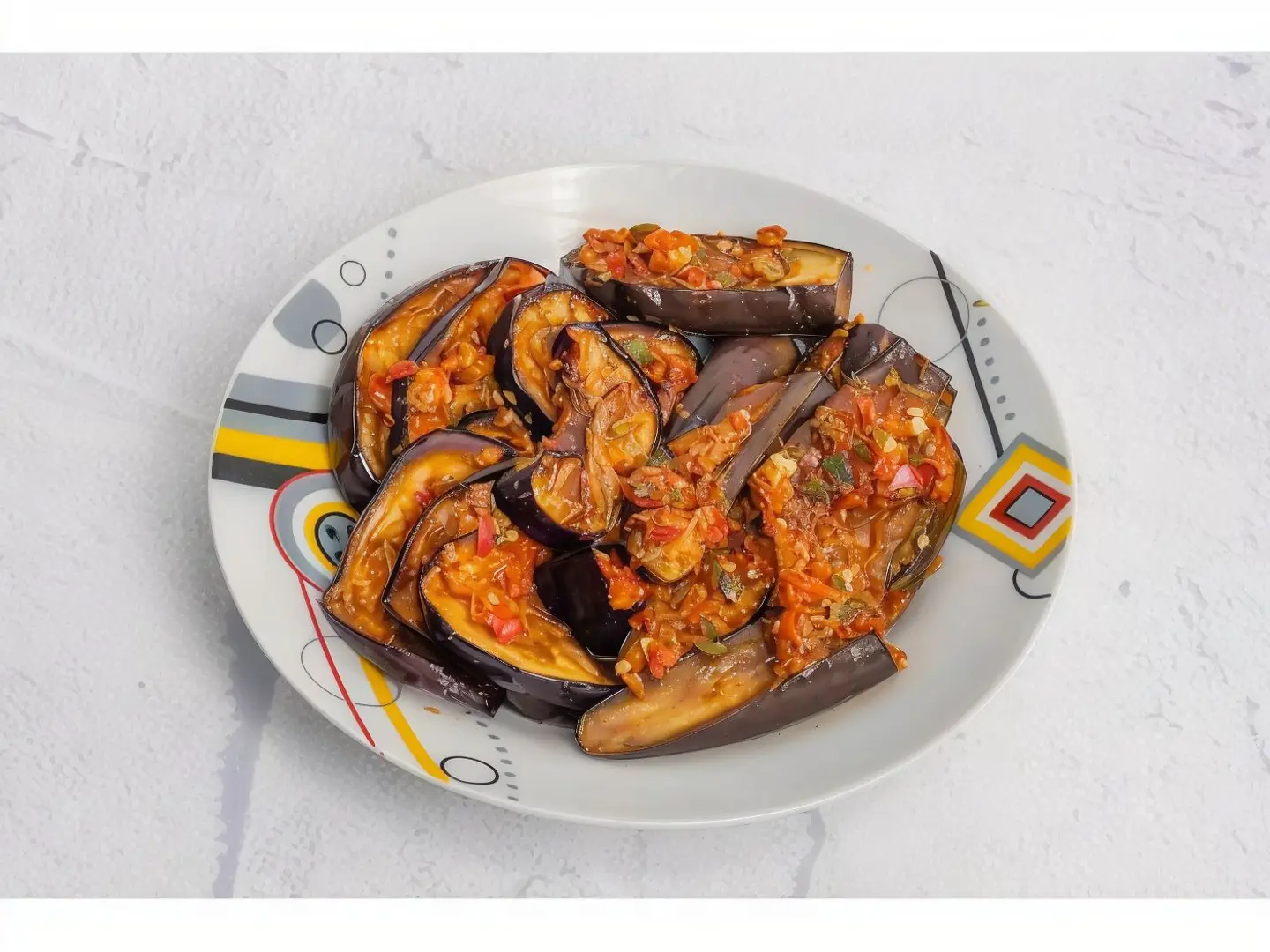 Small Plate Of Eggplant
