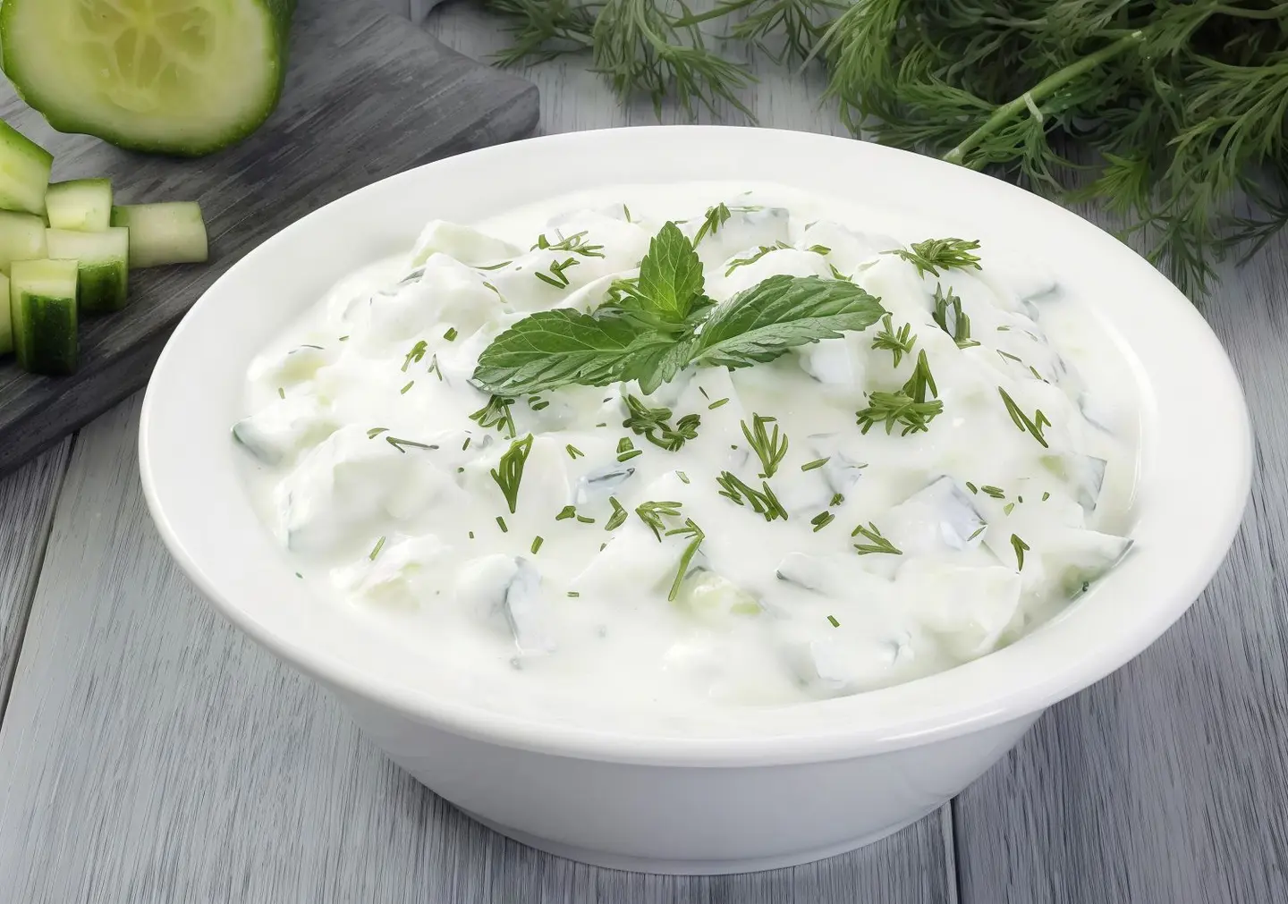 Cucumber Salad With Yogurt