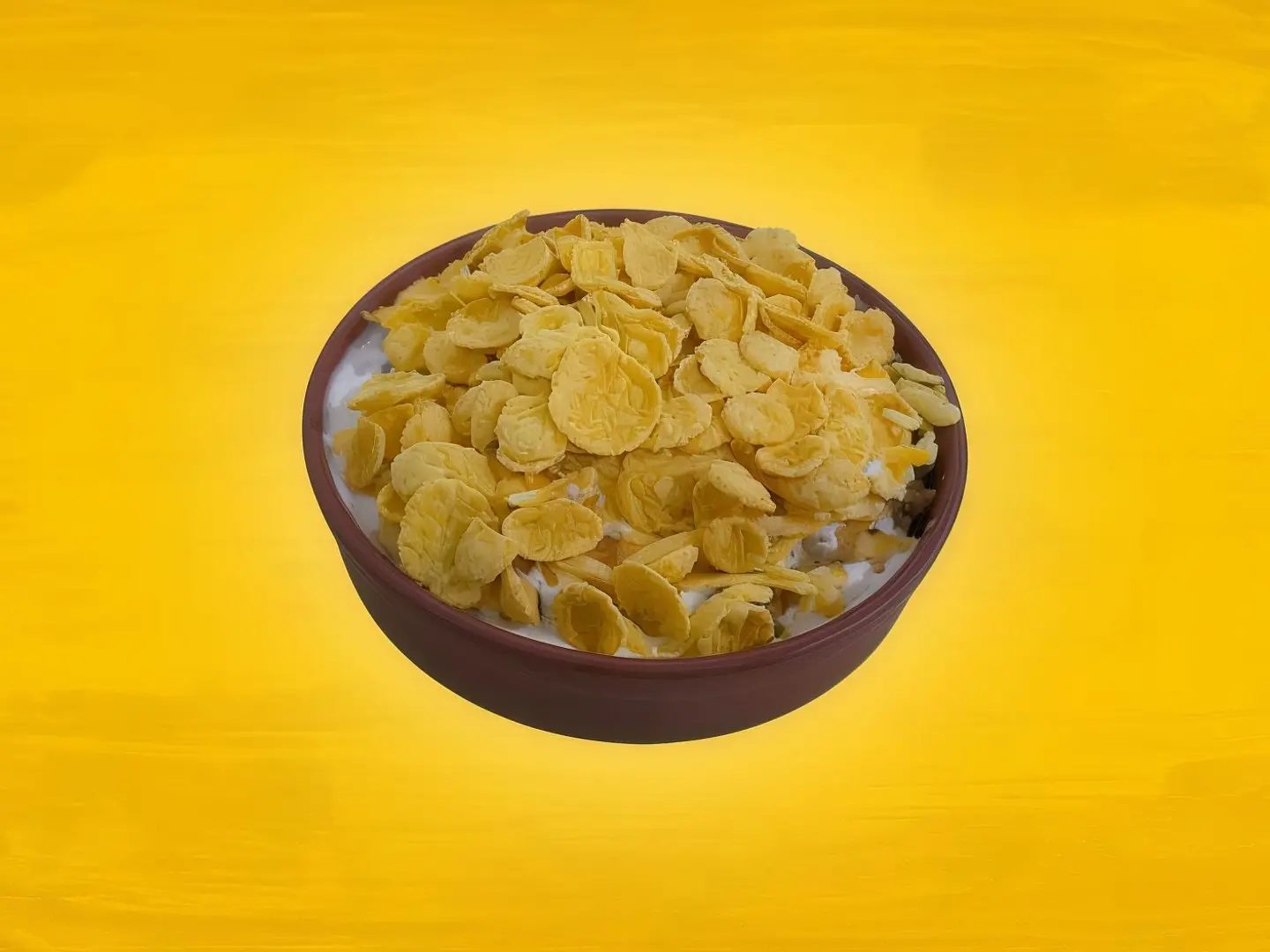 Areeka With Cream, Cheese, And Cornflakes - Small