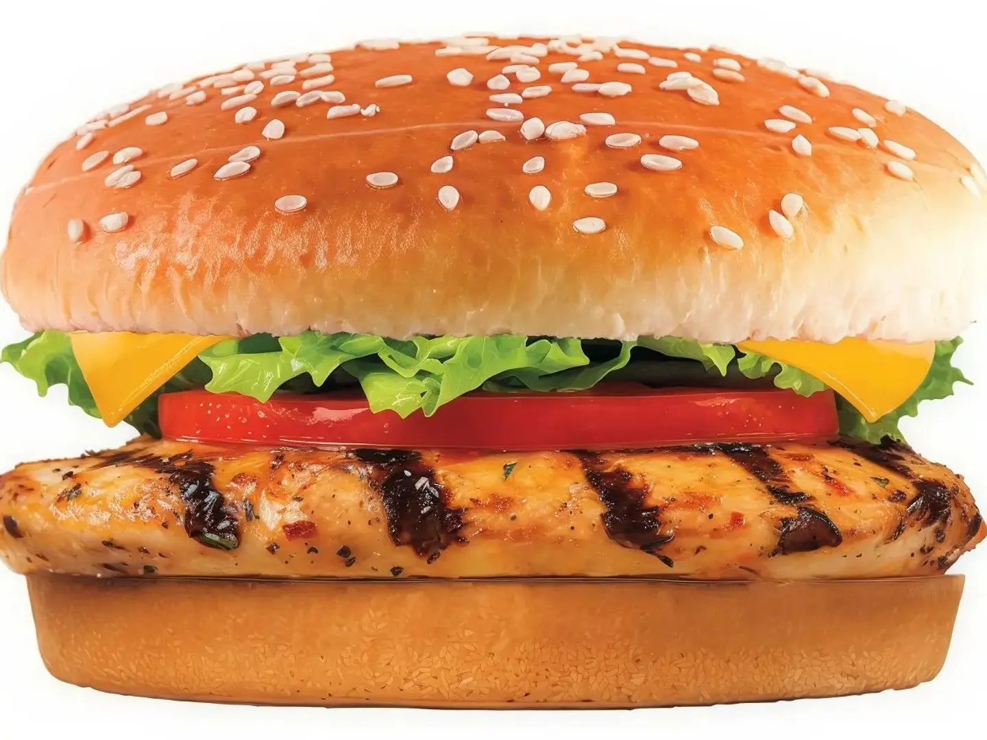 برجر روبيان مشوي