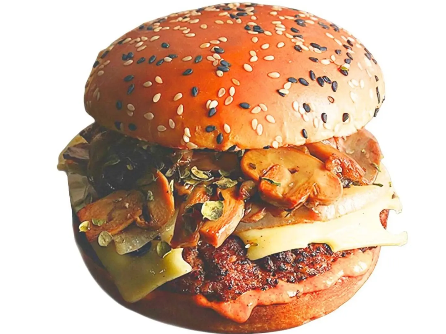 Truffle Mushroom Burger