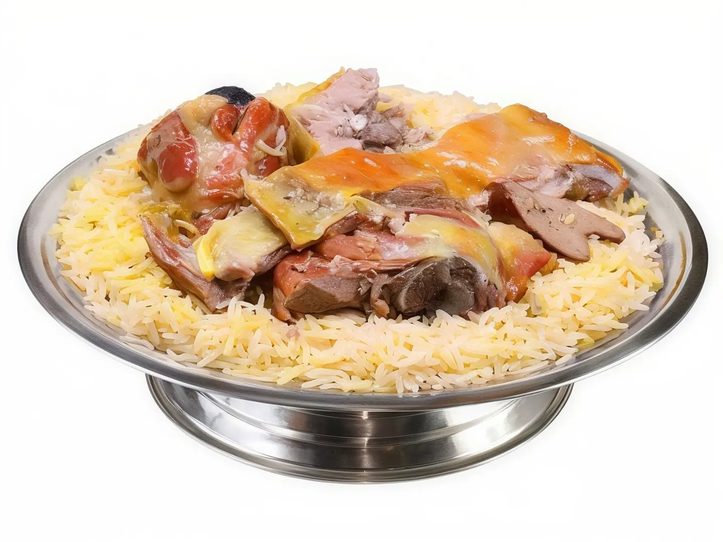 ربع لحم مندي رز بشاور