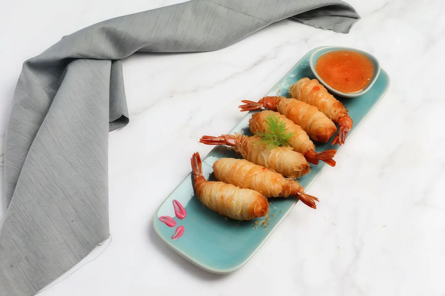 Kunafa Shrimp
