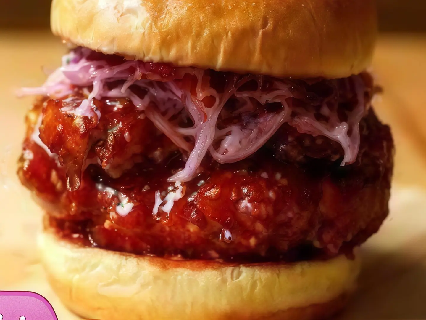 Crispy Maple Chicken Burger