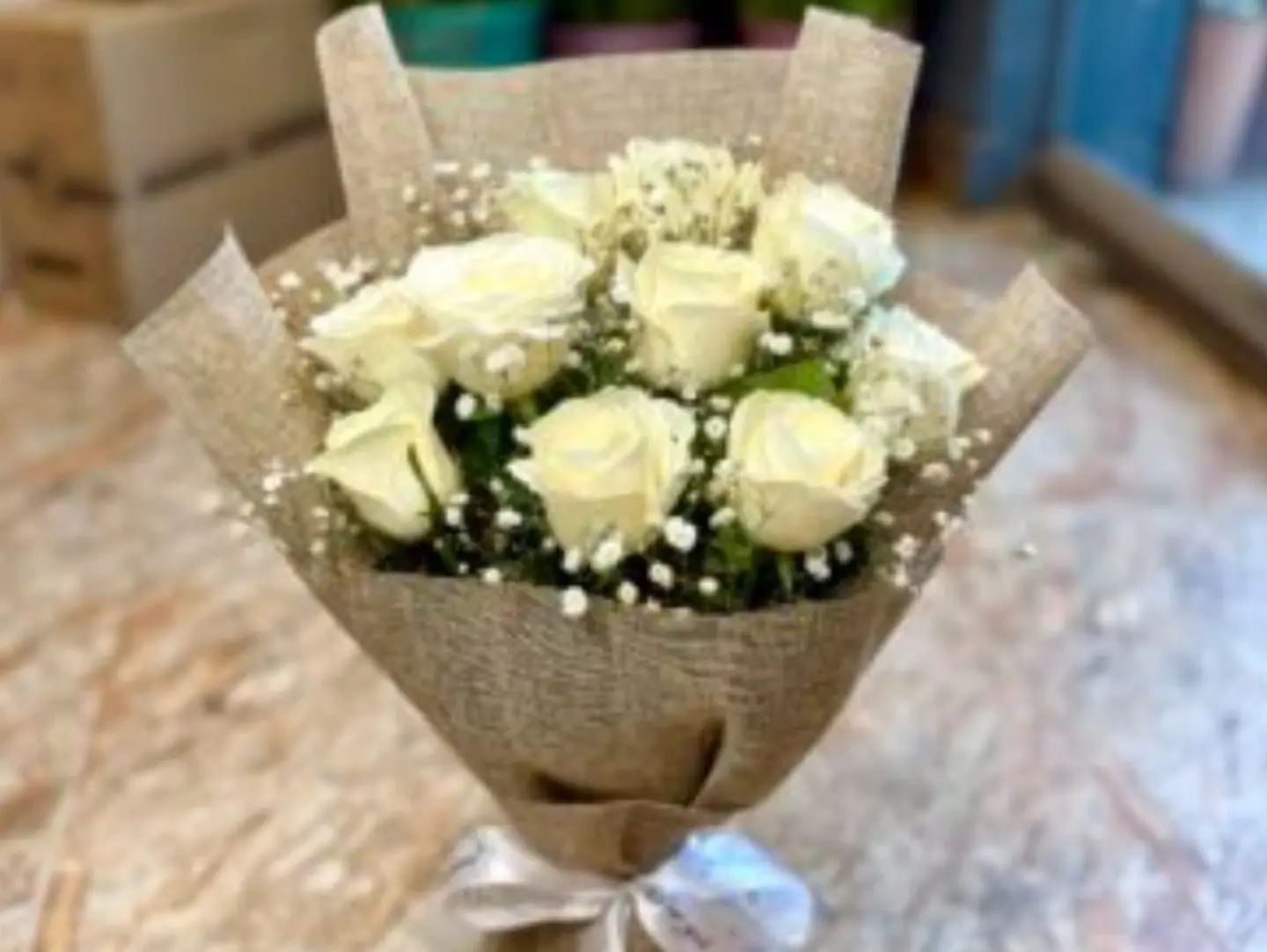 Elegant White Bouquet