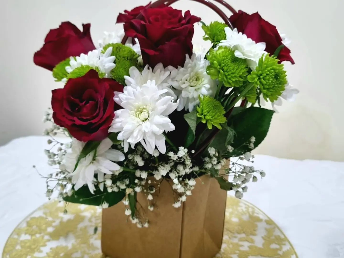 Flower Gift Basket 4