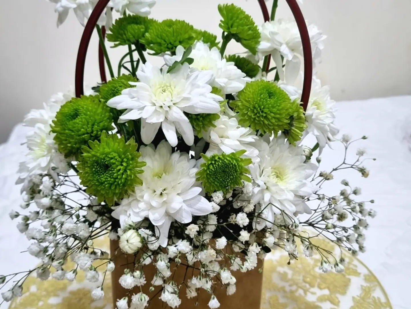 Flower Gift Basket 1