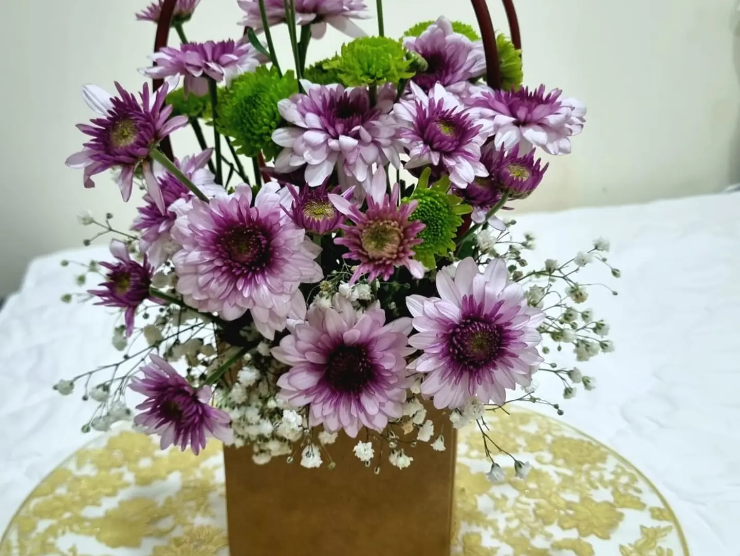 Flower Gift Basket 2