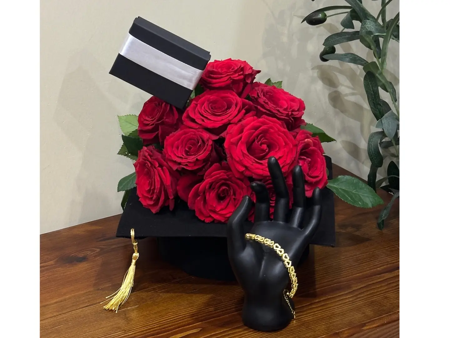 Graduation Heart Bracelet