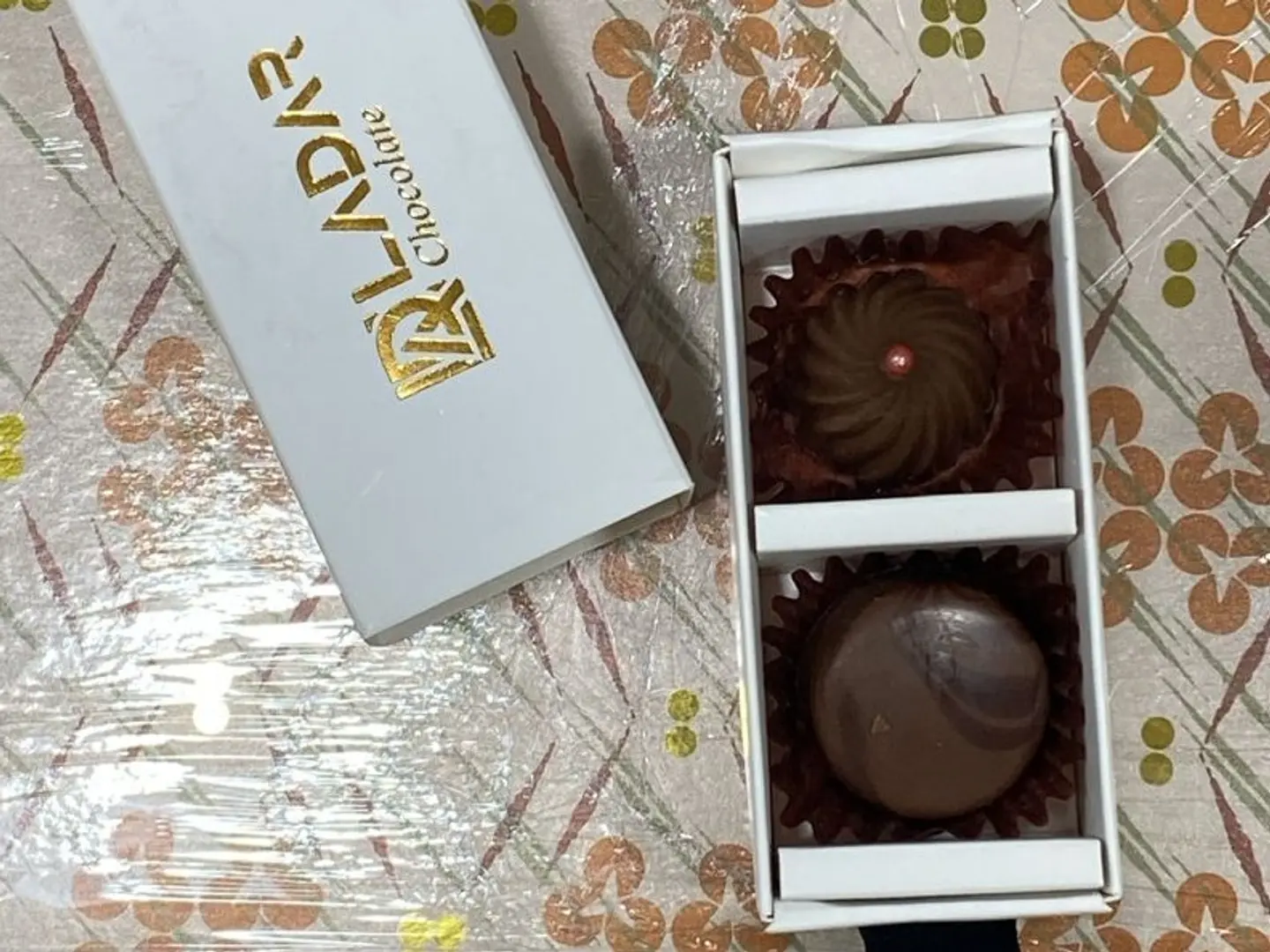 شوكولاتة بلجيكي 2 قطعه