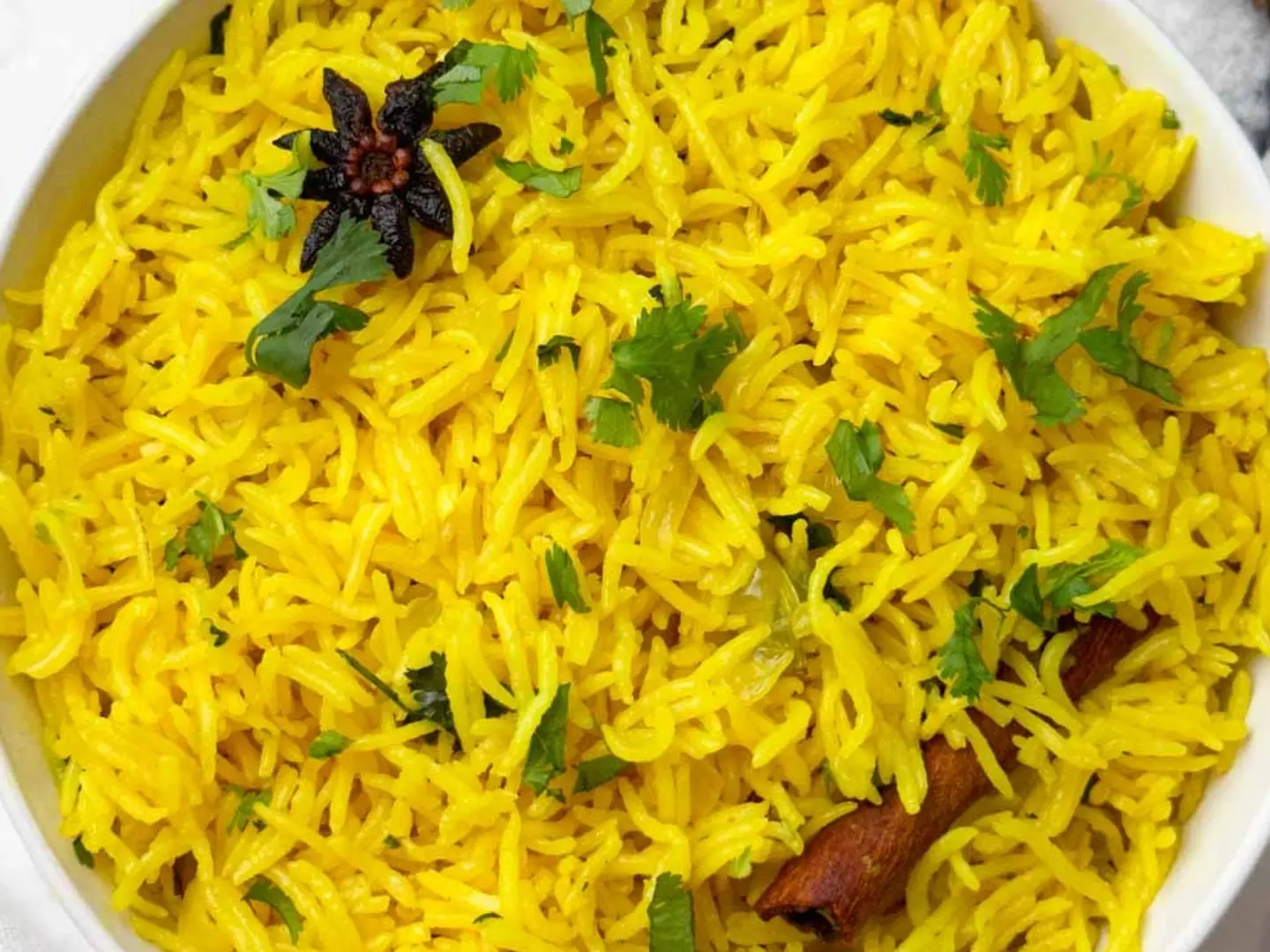ارز اصفر مدخن