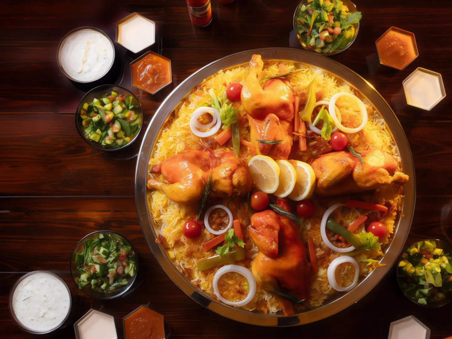 دجاج مندي 4 اشخاص