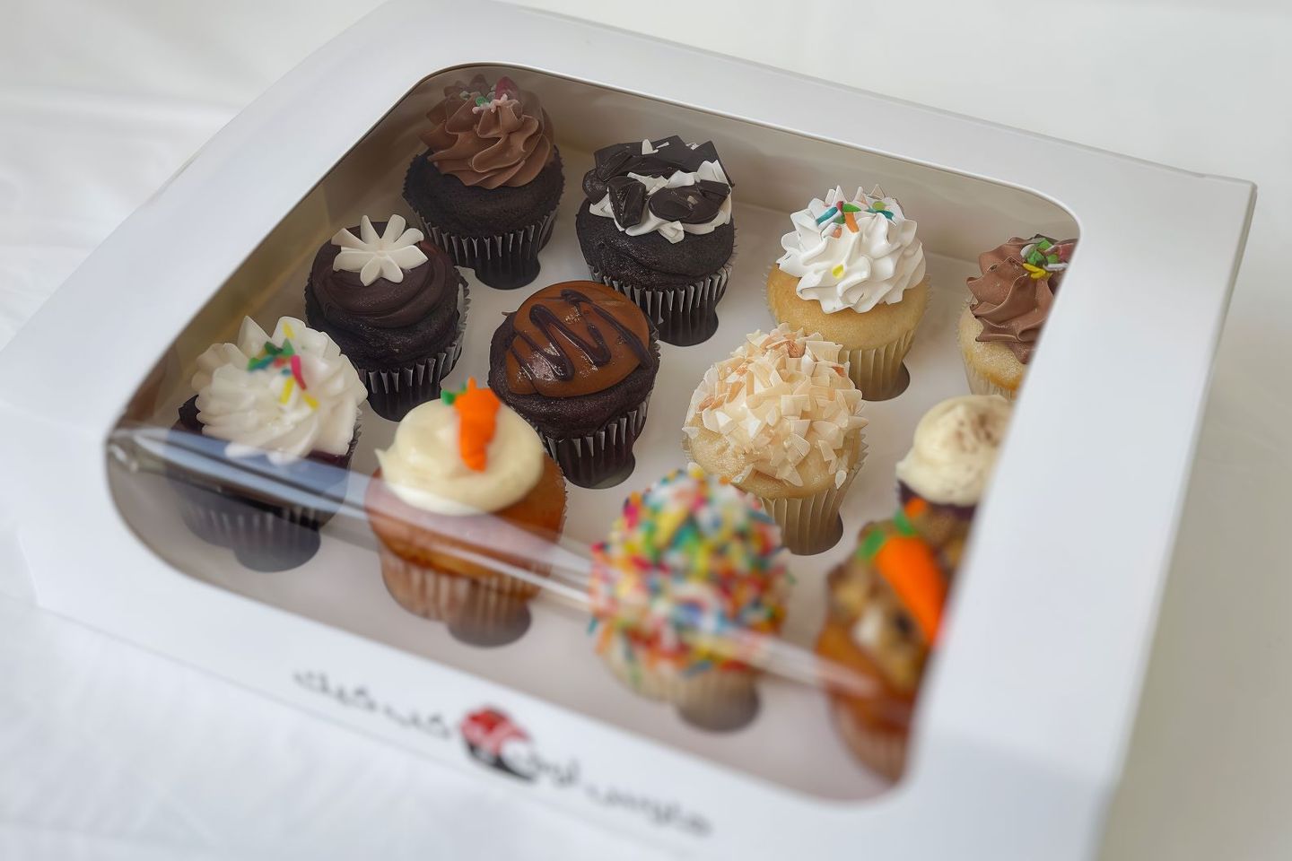 12 Mini Assorted Cupcakes