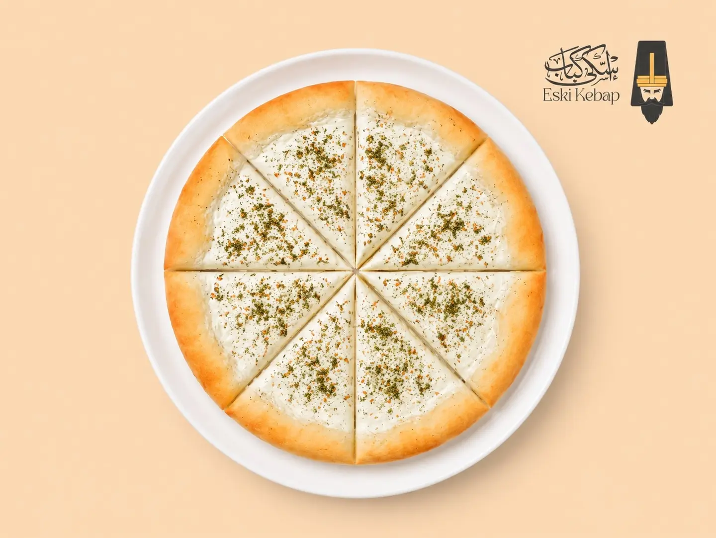 فطيرة لبنة بالزعتر