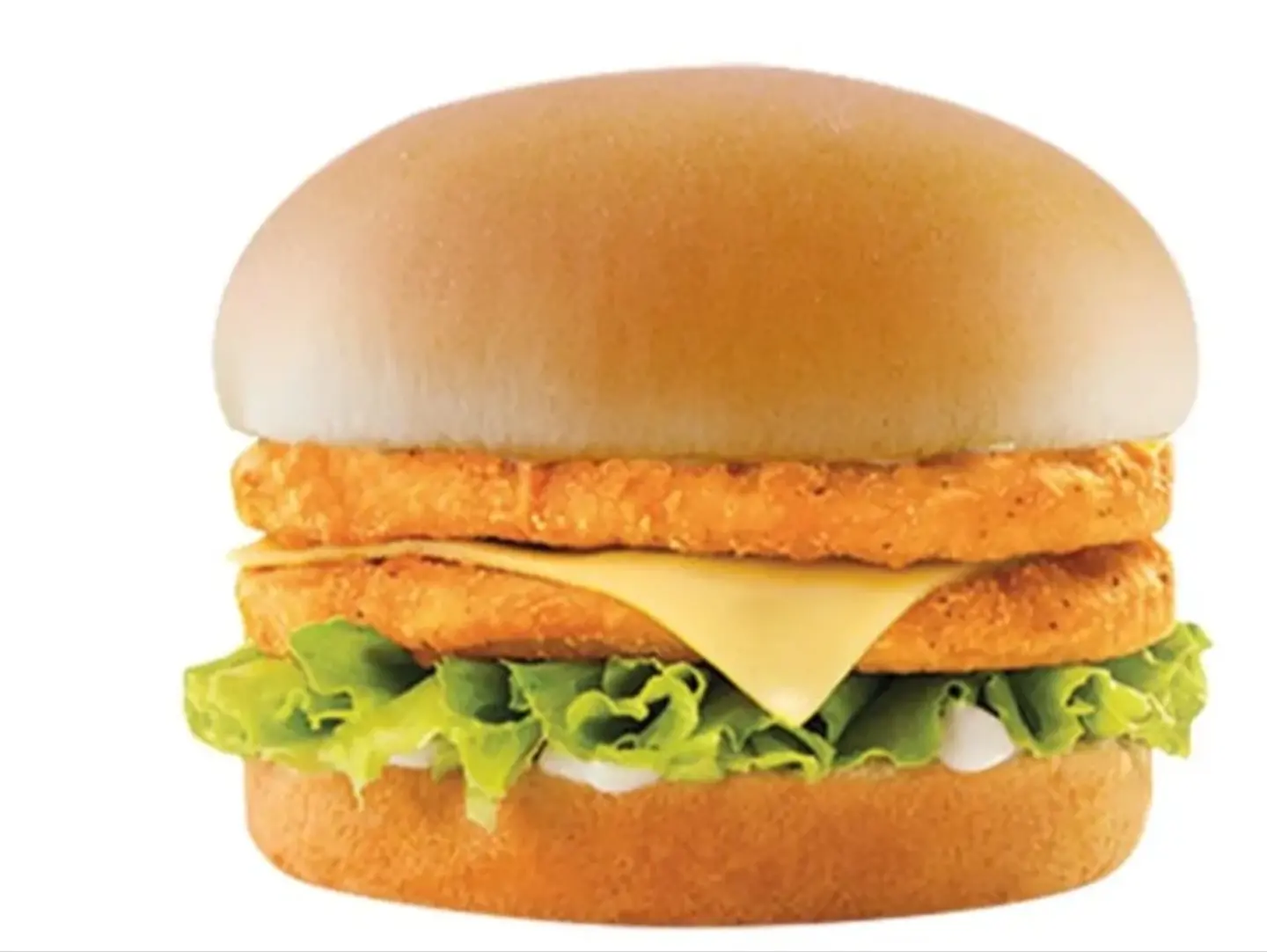Double Grilled Chicken Burger