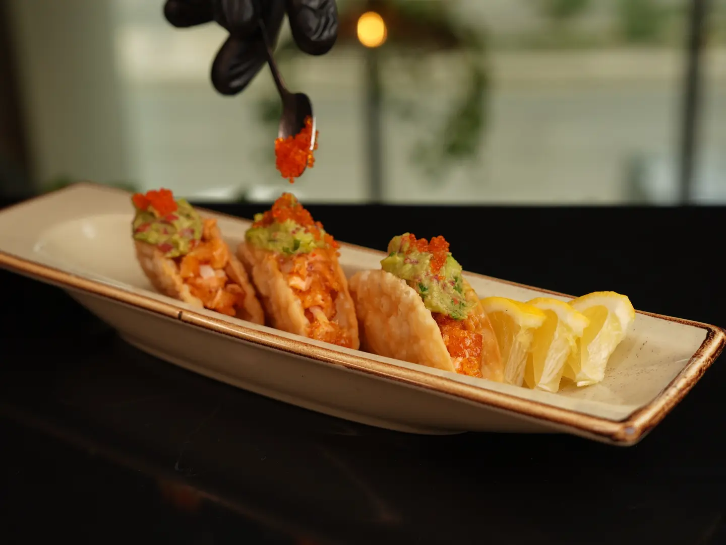 Salmon Taco