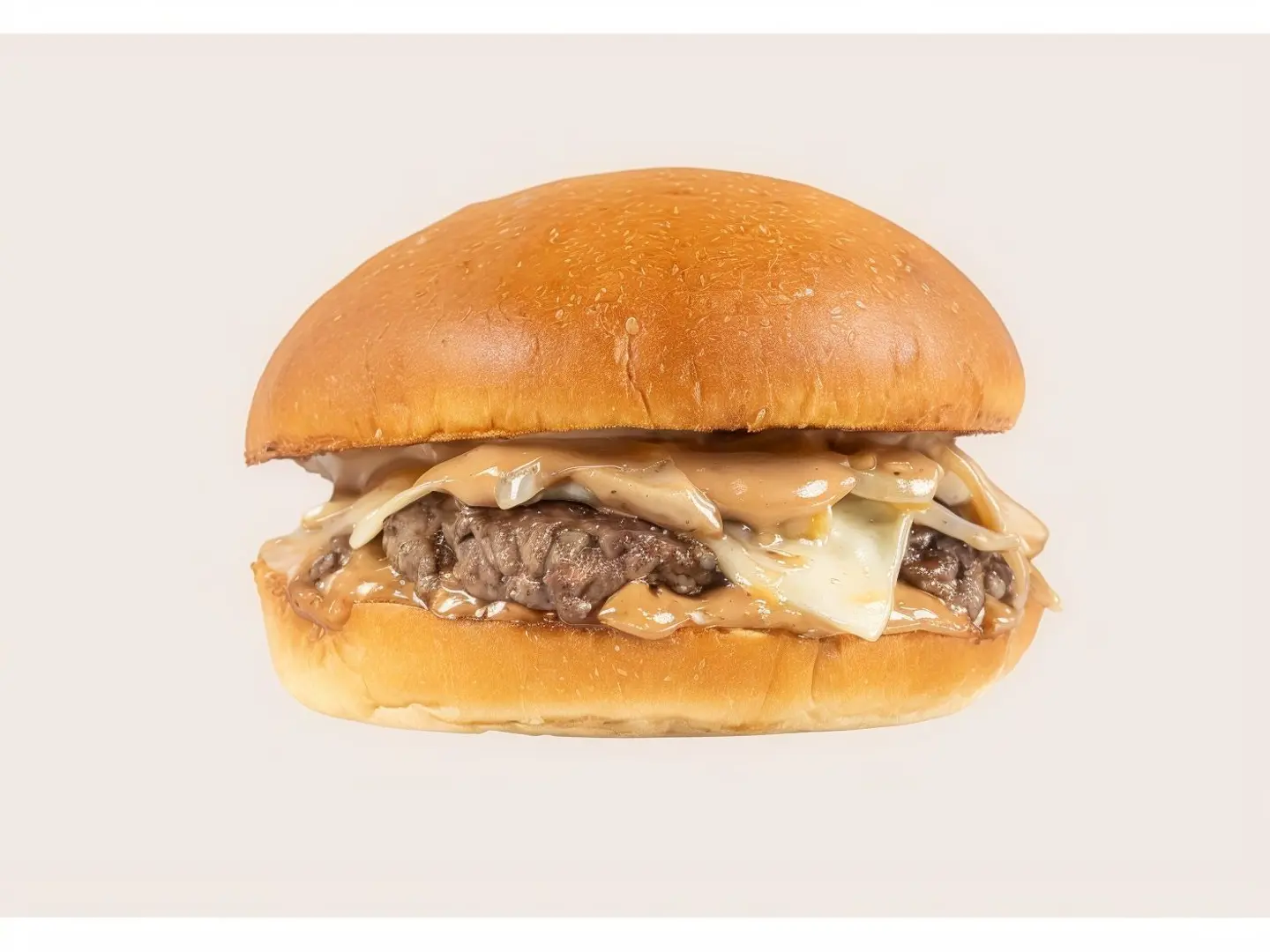 Beef Burger With Mushrooms