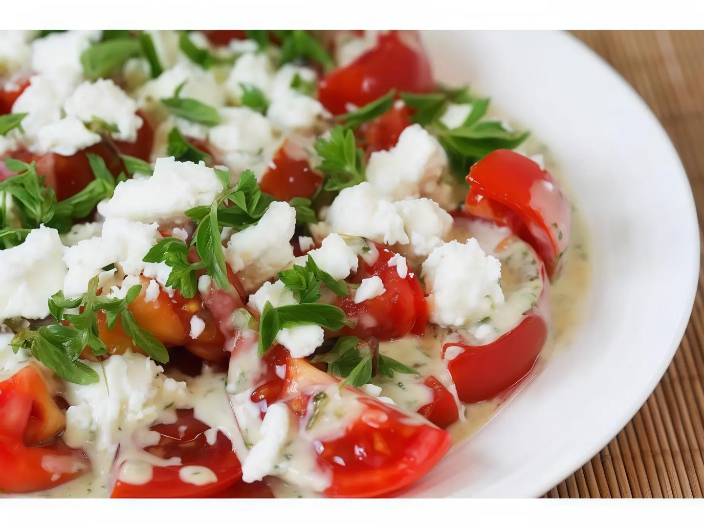 Cheese With Tomatoes