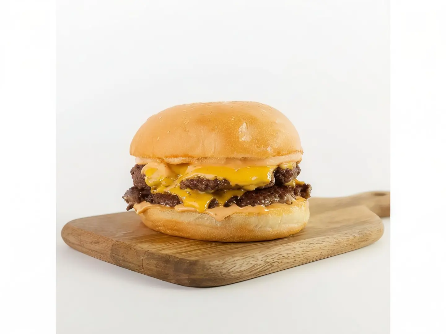 برجر لحم دبل