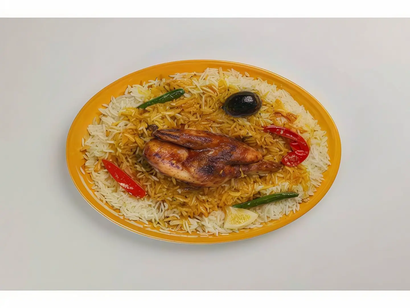 Half Kabsa Chicken