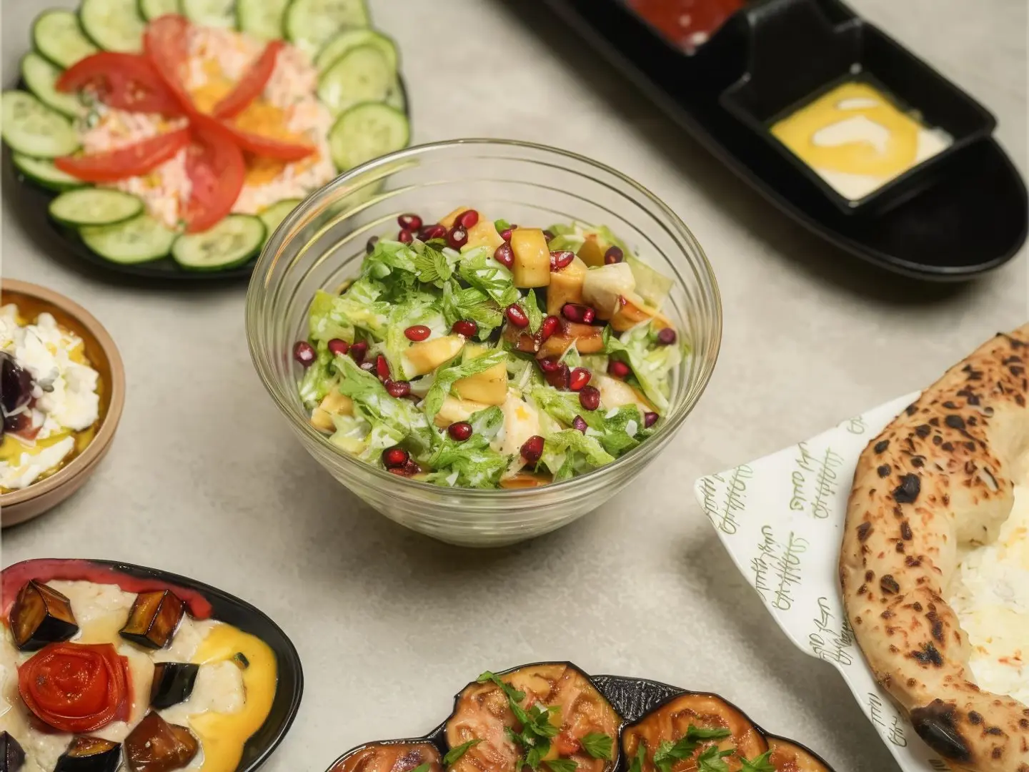 Eggplant Fatteh