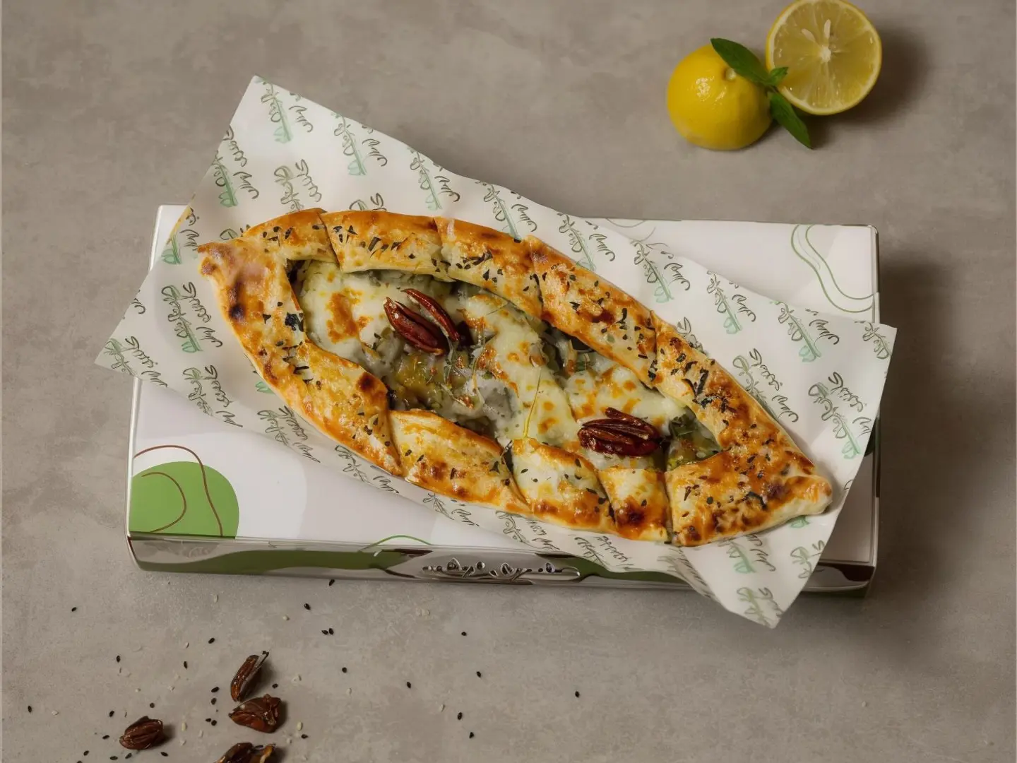 Kashkaval With Thyme Pie