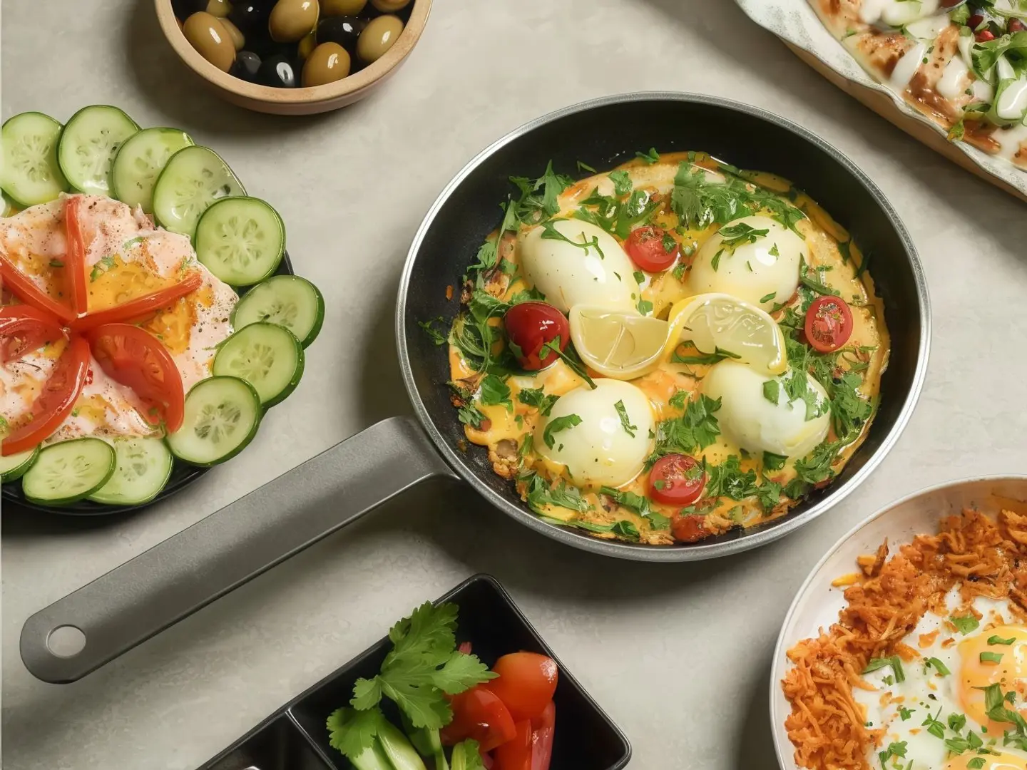 بيض كانتري أوفن