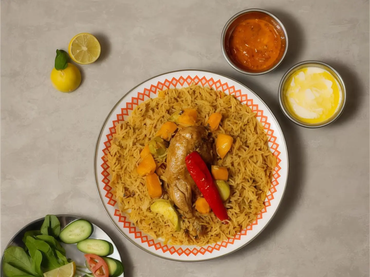 Wild Chicken Kabsa