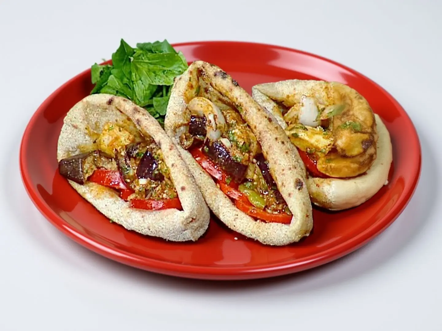 Fried Eggplant With Boiled Egg Sandwich