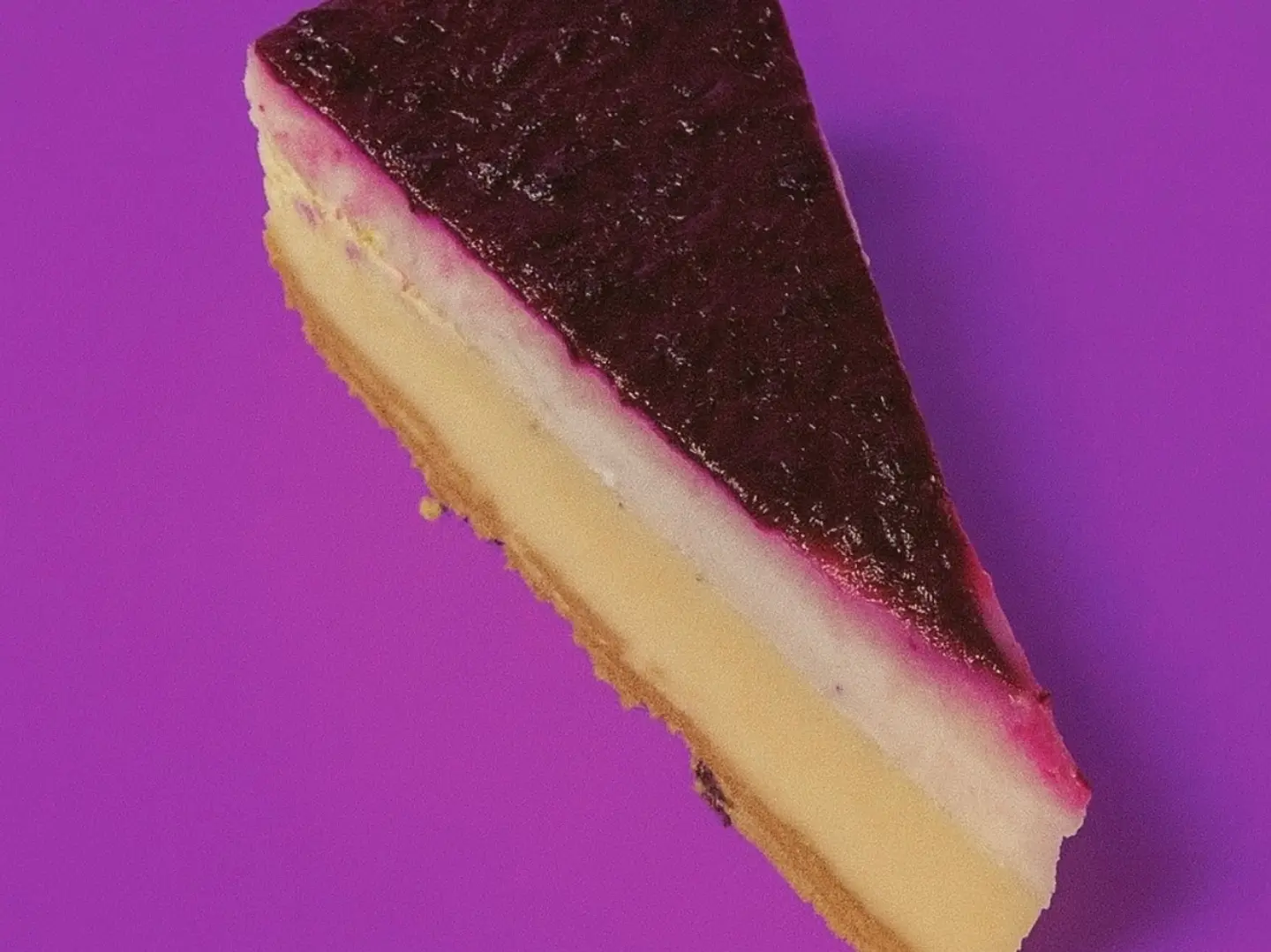 تشيز كيك توت ازرق