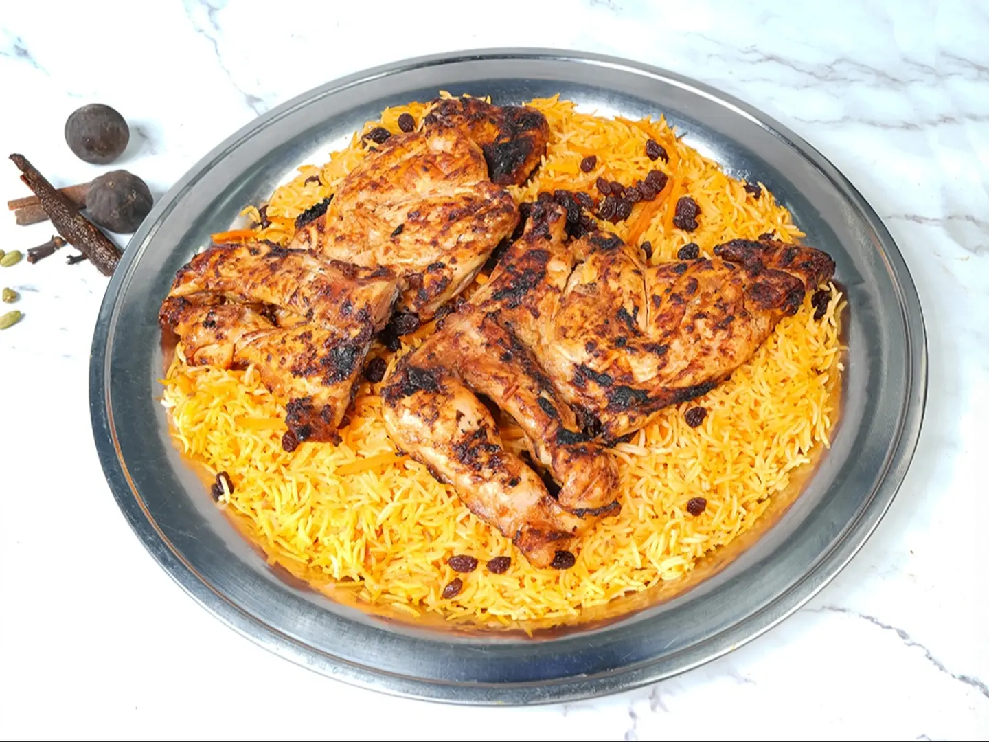 دجاج علي الفحم