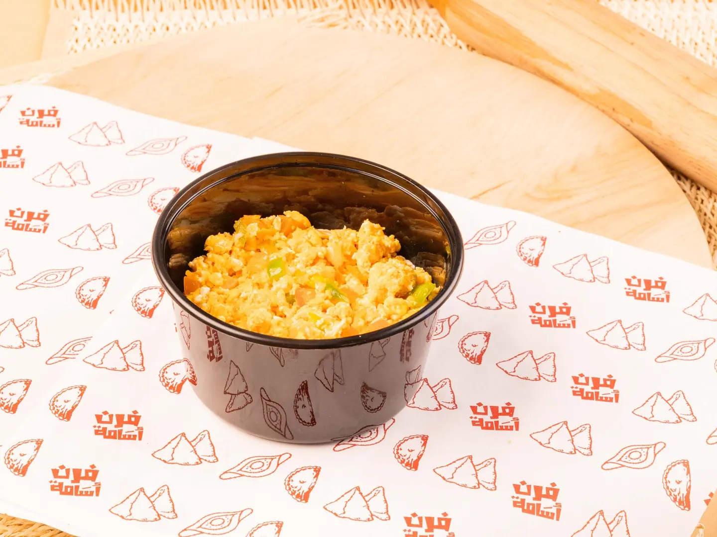 صحن بيض مخفوق