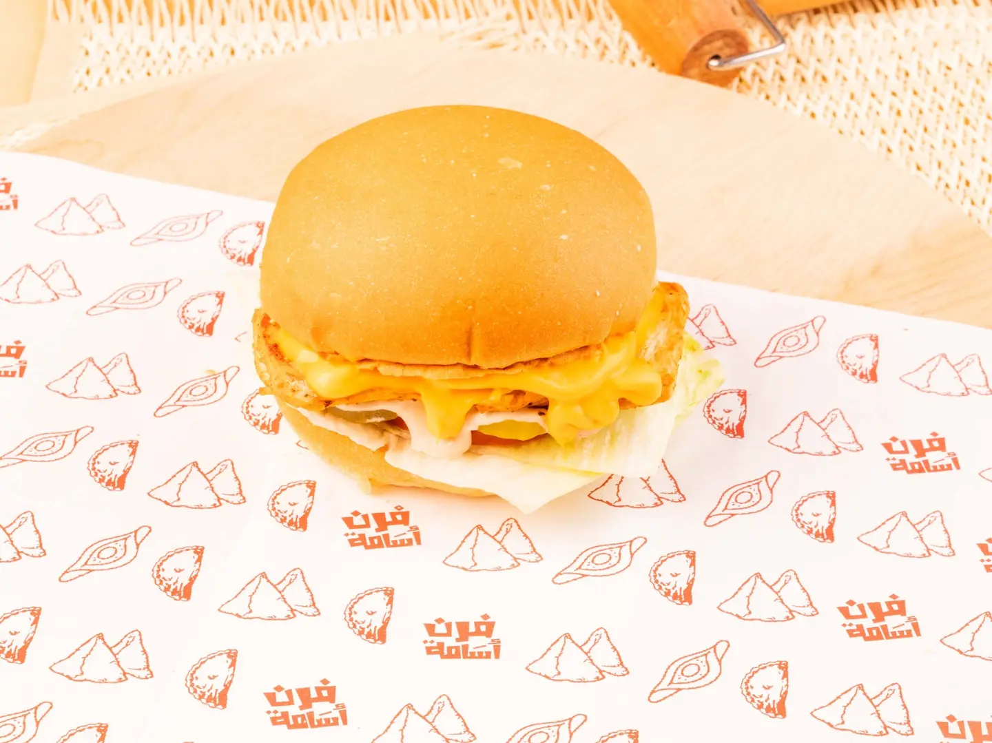 برقر دجاج مشوي