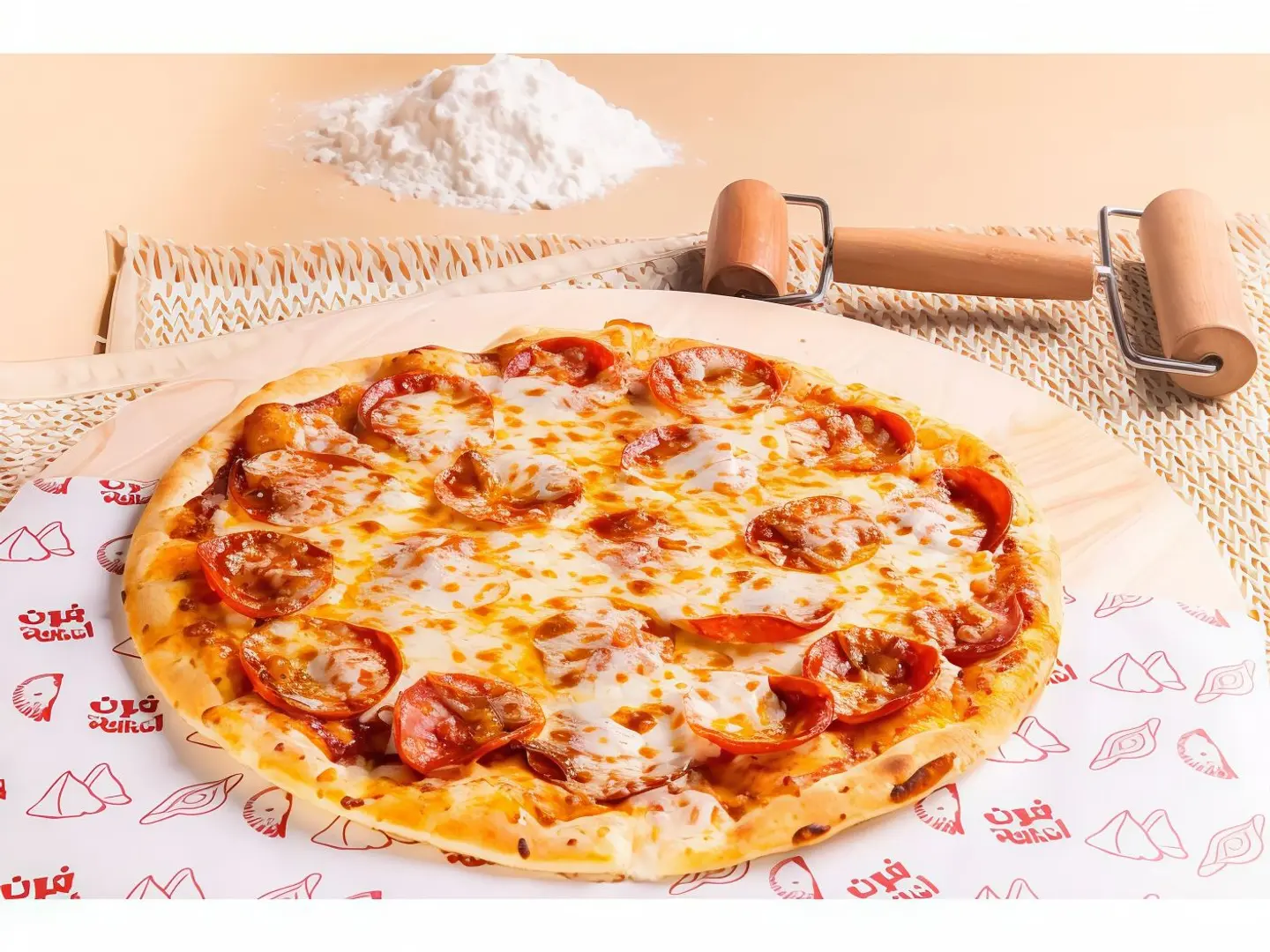 بيتزا بابروني