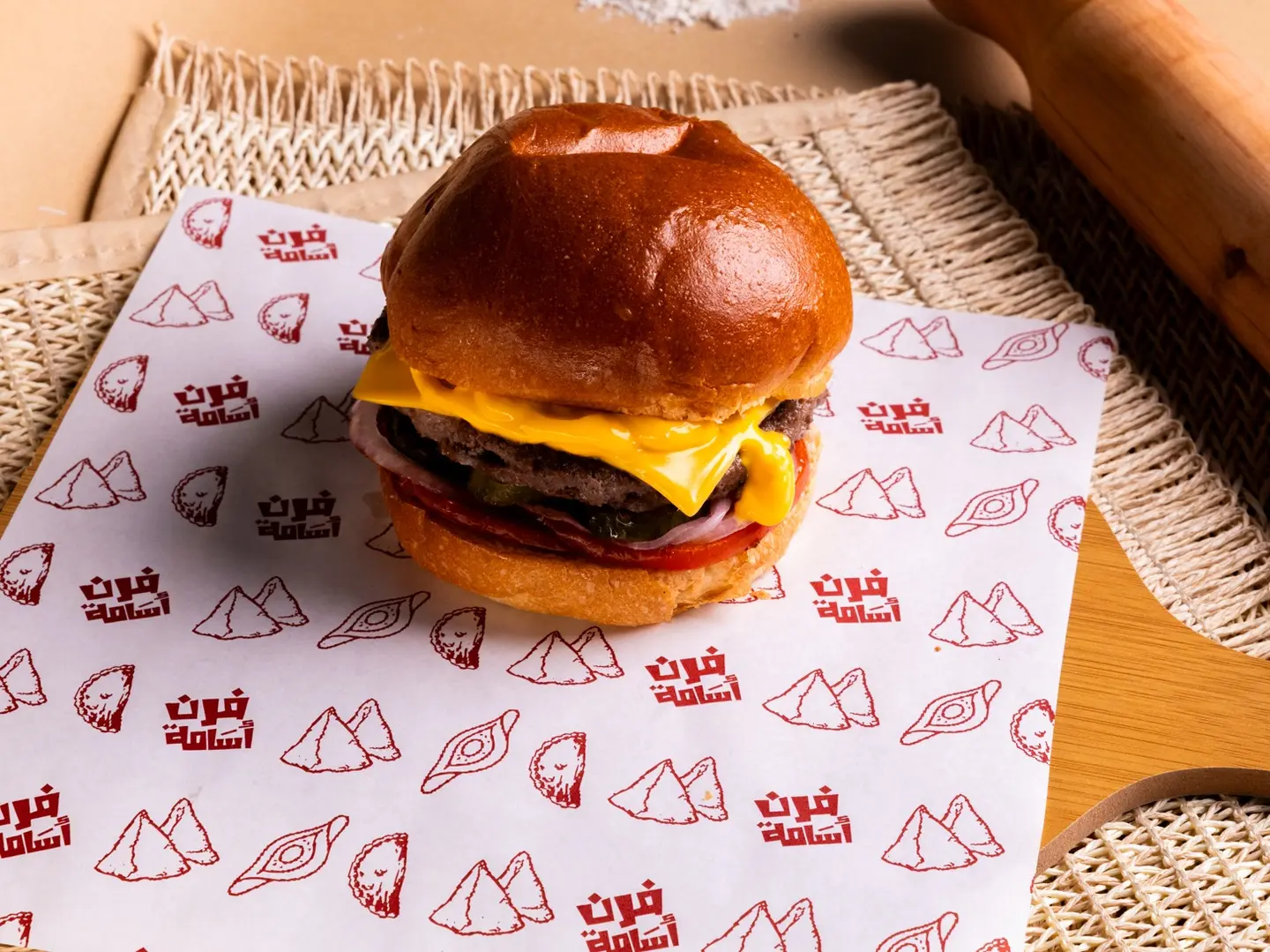 برقر انجوس لحم