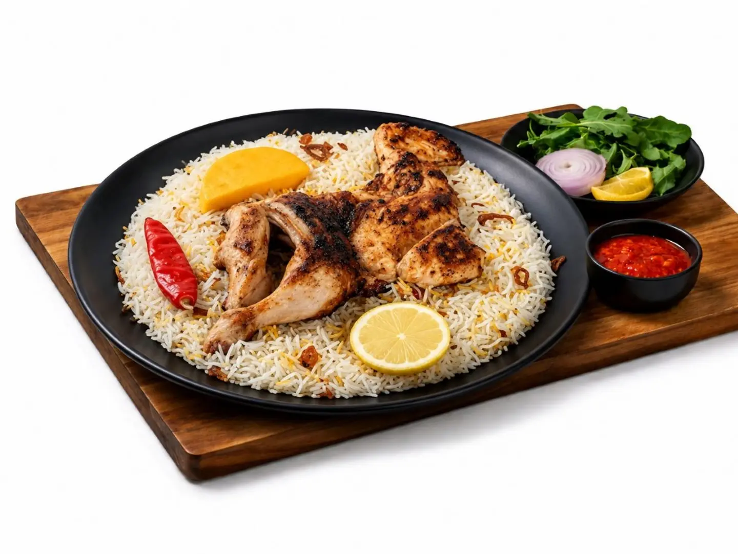 دجاج مظبي مع رز