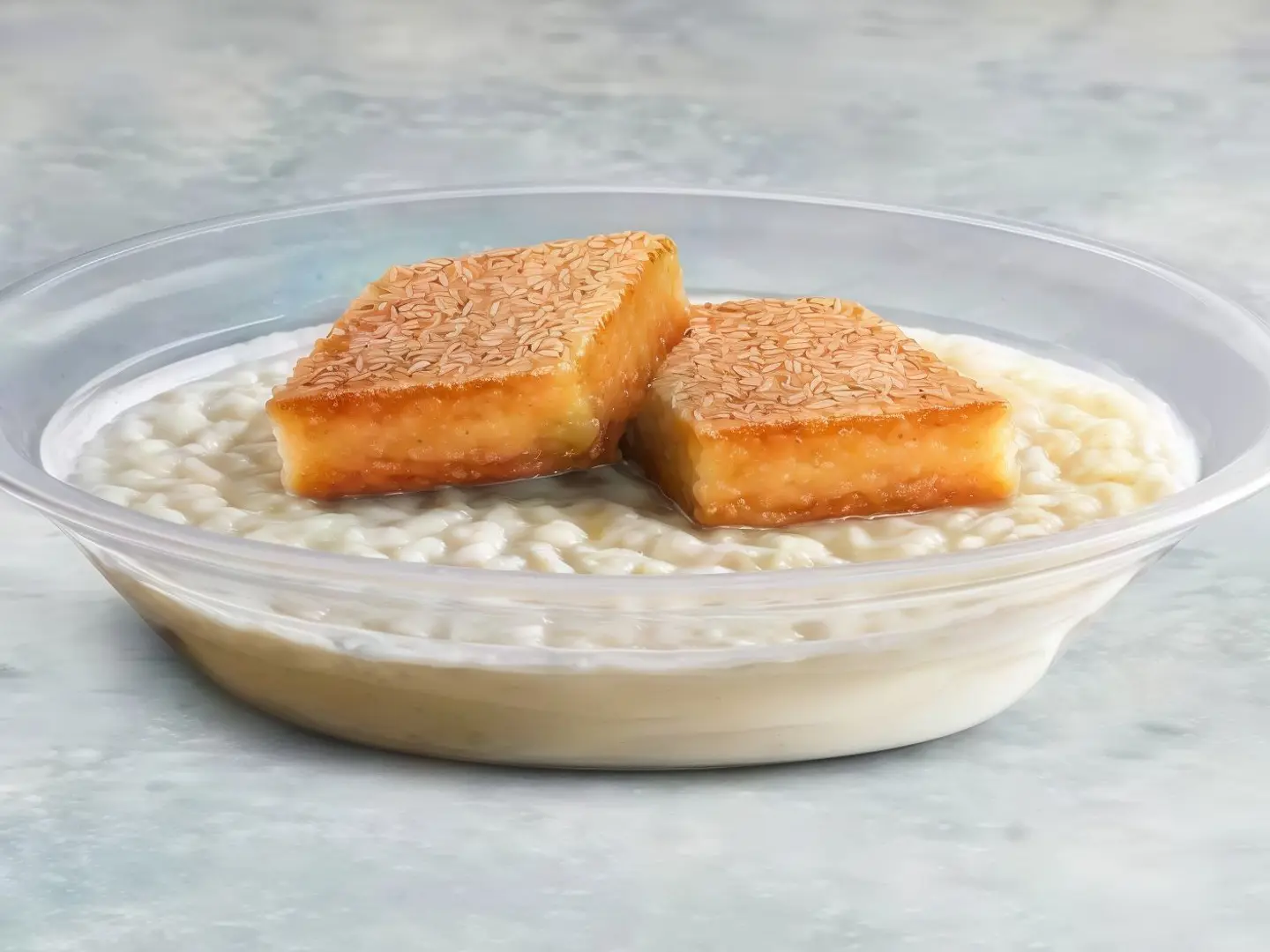 Basbousa Rice Pudding