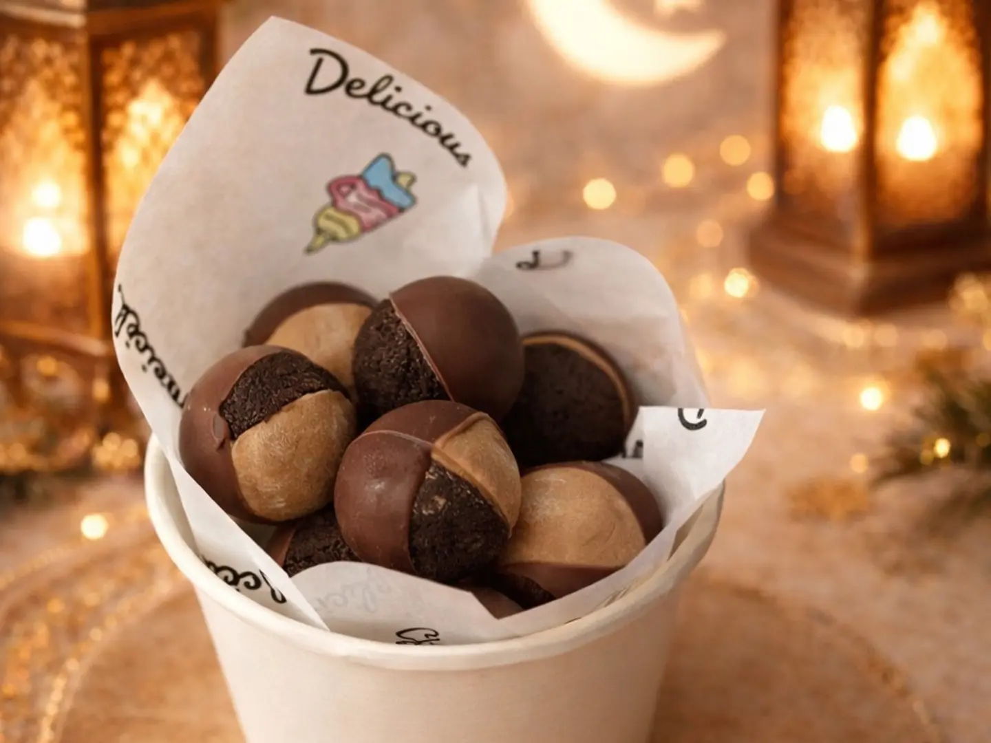 آيسكريم بايتس تشيز كيك شوكولاتة