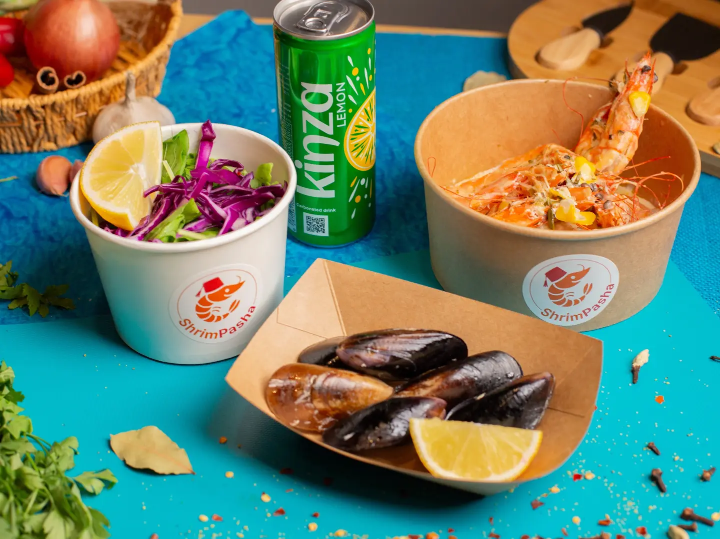 روبيان ومحار