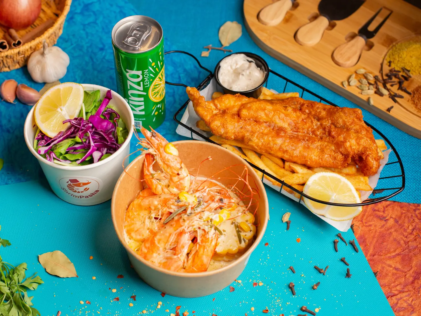 سمك و روبيان