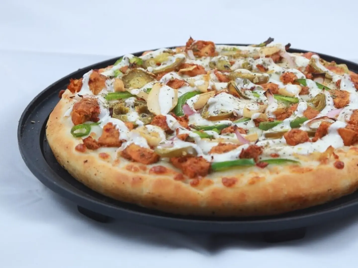 بيتزا دجاج رانش سمول