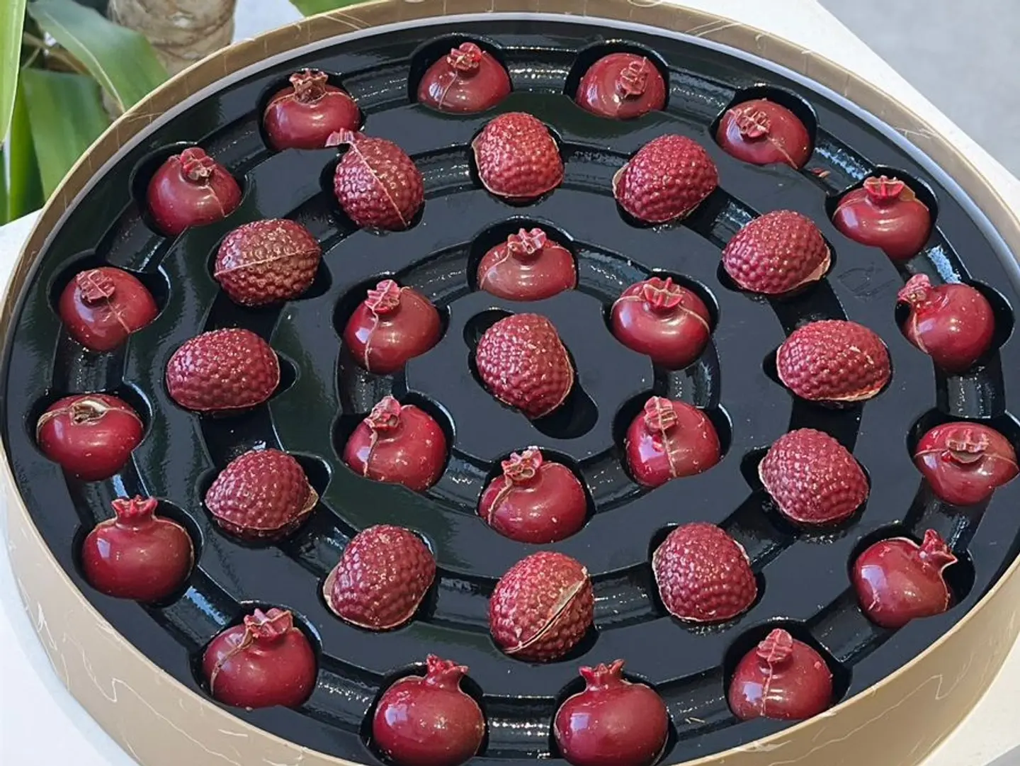 Pomegranate And Berry Mix Dessert